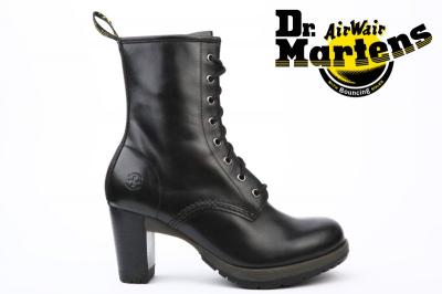 Dr Martens Darcie Brown Size UK8 Heeled Boots Leather Boots Polska |  lupon.gov.ph