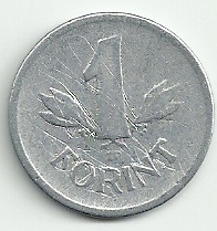 Węgry - 1 forint - W-15