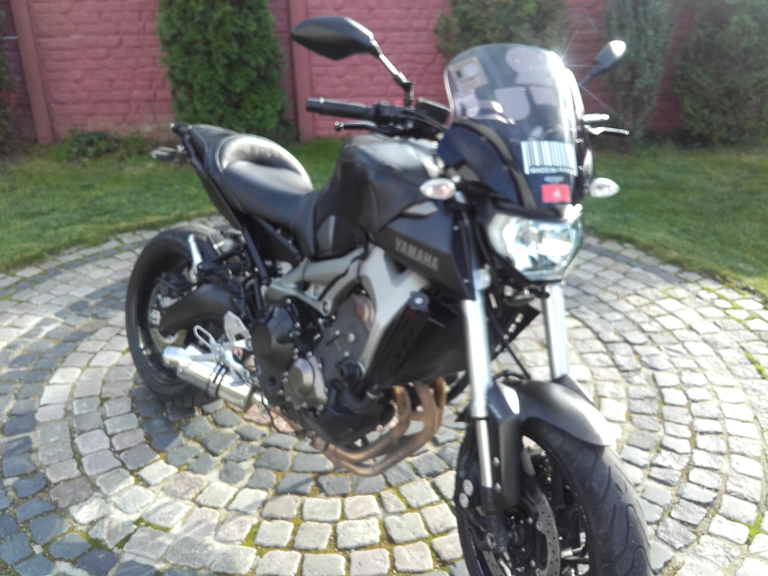 Yamaha MT 09 kupiony w RP, 2014r