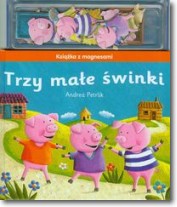Książka z magnesami - Trzy małe świnki