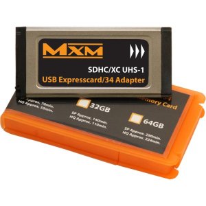 MxM adapter SDHC/XC UHS-1 do kamery SONY EX1, EX3