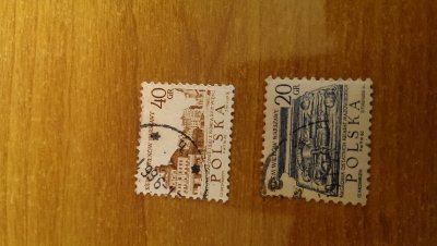 2 znaczki z serii Siedem wieków Warszawy - 6395052151 - oficjalne archiwum  Allegro