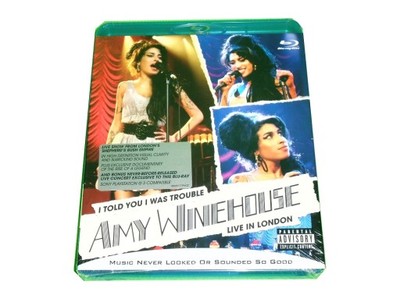 AMY WINEHOUSE I TOLD YOU I WAS TROUBLE BLU-RAY