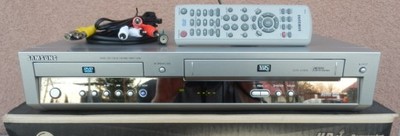 SAMSUNG DVD-V5450 - Combo DVD+VHS - Jak nowy !!! - 6645171651 - oficjalne  archiwum Allegro