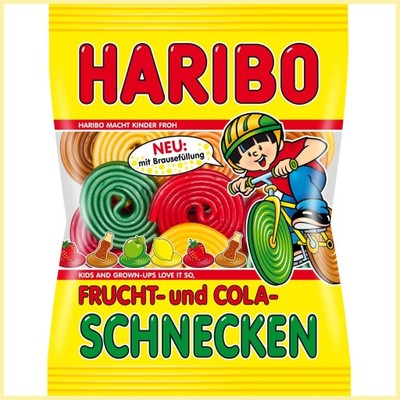Haribo Schnecken z Niemiec |Sklep Scrummy|