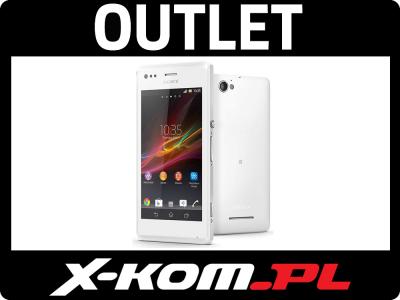 OUTLET Smartfon SONY XPERIA M 2x1.0GHz 5MPix NFC