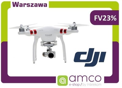 Dron DJI Phantom 3 Standard Warszawa FV23% - 6660018937 - oficjalne  archiwum Allegro