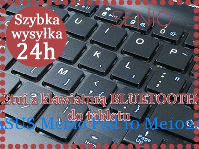 Etui Bluetooth BT ASUS Memo Pad 10 Me102A +GRATIS