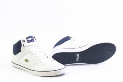 Nowe buty meskie Lacoste biale camous 45.5 wysokie - 4637179353 - oficjalne  archiwum Allegro