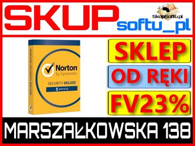 NORTON SECURITY DELUXE 5 urządzeń 1 rok - SKLEP FV