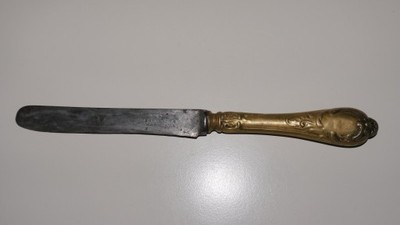 Nóż Gerlach złota rękojeść 25,5 cm