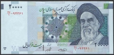 (BK) Iran 20.000 rielsów 1992r.