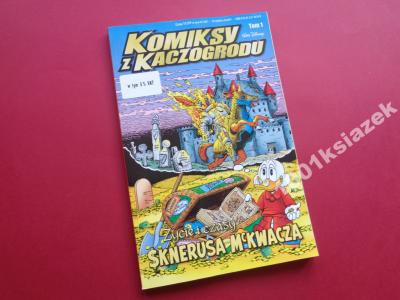 Komiksy z Kaczogrodu tom 1 Życie i czasy Sknerusa