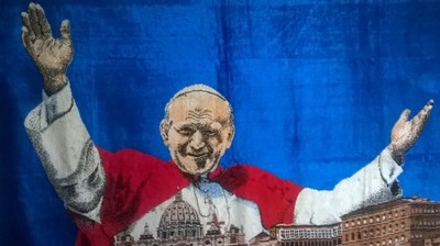 Kilim dywan narzuta Jan Paweł II