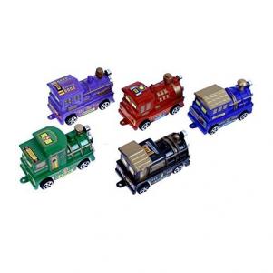 Dazzling Toys 5szt lokomotyw - kolorowe