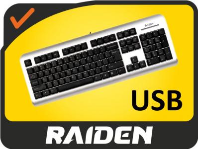RAIDEN | Klawiatura USB - Logitech HP Dell i inne
