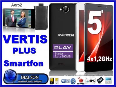 Najlepszy Smartfon OVERMAX VERTIS 5'+ 4x1,2GHz GPS