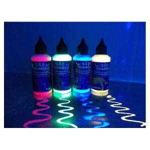 farba świeci w UV fluorescencyjna czarne światło