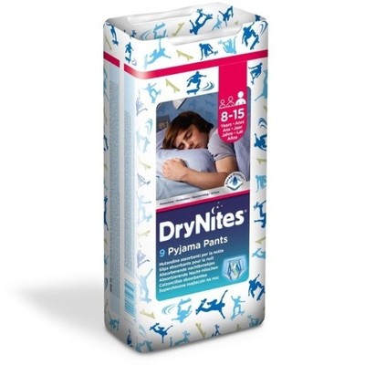 DryNites majteczki na noc dla chłopców 8-15 lat 9x