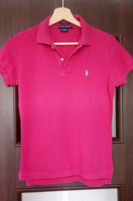 koszulka polo Ralph Lauren bluzka rozowa amarant - 6876841003 - oficjalne  archiwum Allegro