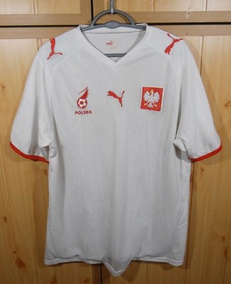 Puma Polska koszulka reprezentacji Polski 2008 r.L - 6986844572 - oficjalne  archiwum Allegro