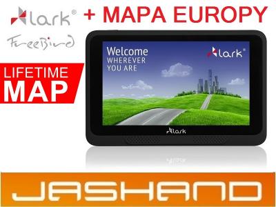 NAWIGACJA GPS LARK FREEBIRD 50.9  +MAPA EUROPY+8GB