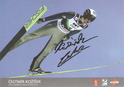 Cestmir Kozisek - autograf skoczka