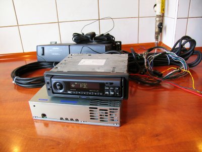Clarion VRX8370R + CDC605 + TV Tuner Antena IDEAŁ - 6206713778 - oficjalne  archiwum Allegro