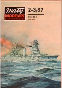 Mały Modelarz 2-3/1987 okręt OKTIABRSKAJA REWOLUCJ