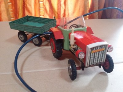 stare zabawki PRL traktor z przyczepą czz unikat - 6902843156 - oficjalne  archiwum Allegro