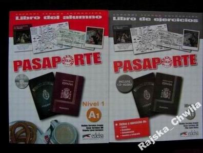 Pasaporte 1 A1 Podręcznik+CD+Ćwiczenia+CD NOWY Kpl