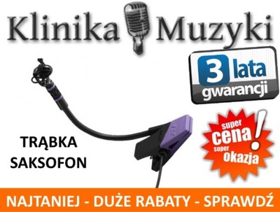 Mikrofon do dęciaków JTS CX-508 SAKSOFON TRĄBKA