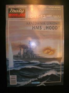 MM 10-11-12/2007 Krążownik liniowy HMS Hood