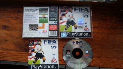 fifa  road to world cup 98 ps1 ps2 psx