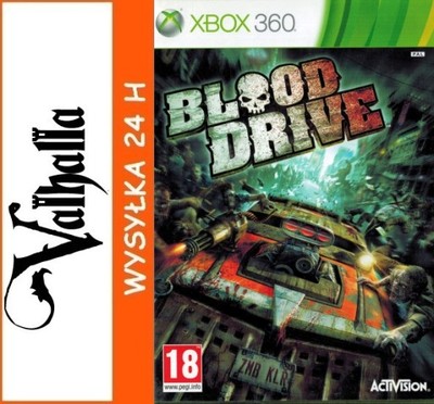 Blood Drive  Xbox 360   NOWA  FOLIA  SKLEP  24H
