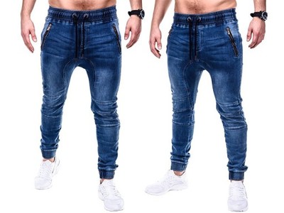 Spodnie jeansy męskie slim OMBRE P408 jeans XL