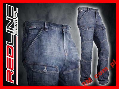 Jeansy REDLINE GLORY Spodnie Jeans &amp; Kevlar 38