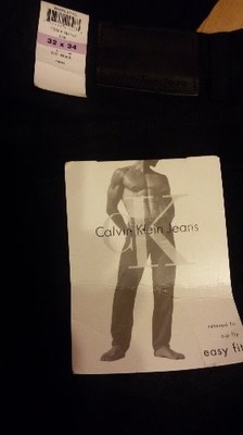 Nowe Spodnie  meskie Calvin Klein 32 X 34 Easy Fit