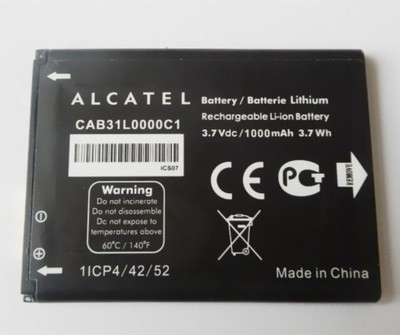 ORG Bateria ALCATEL CAB31L0000C1 ALCATEL TCL A998
