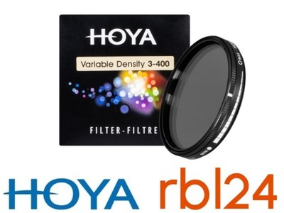 Filtr Hoya szary regulowany ND3-ND400 62 mm