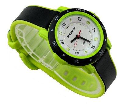 HIT Kolorowy zegarek XONIX PXA super dla dziecka
