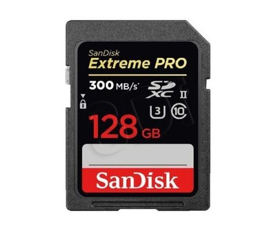 Sandisk SDXC Extreme PRO 128GB Class 10,Class U3