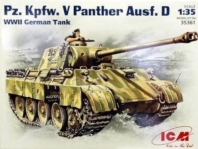 ICM 35361 - Pz.Kpfw.V Panther Ausf.D (1:35)