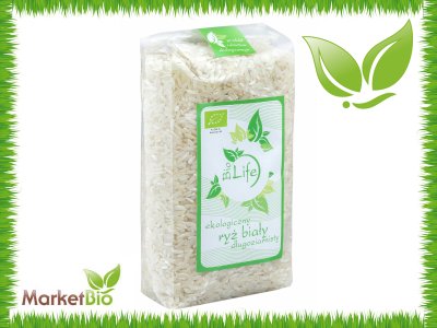 Ryż Biały Długoziarnisty Bio 1 kg - BioLife Eko