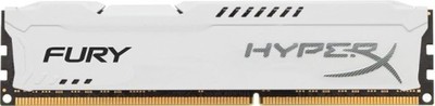 HYPERX DDR3 Fury 8GB/ 1600 CL10 WHITE