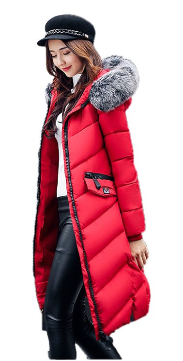 Piękny zimowy płaszcz pikowany czerwony S z PL HOT - 7030462540 - oficjalne  archiwum Allegro