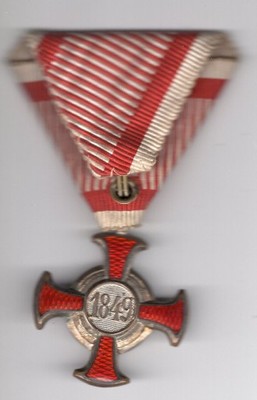 OG026 Austria Krzyż Zasługi 1849 IV klasa