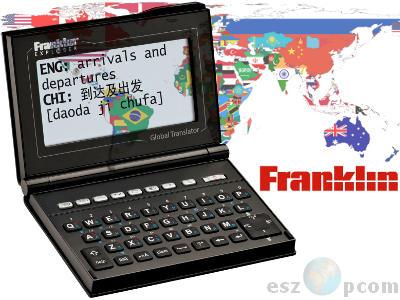 FRANKLIN translator ET-3115 tłumacz 15 języków