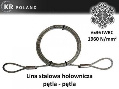 Lina holownicza stalowa 48,1 tony (26mm x 6m)