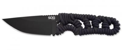 Nóż SOG Tangle FX32K-CP czarny, paracord, pochwa